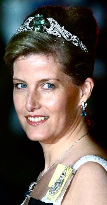 Prior to 2005 Sophie only had one tiara which she wore her wedding tiara